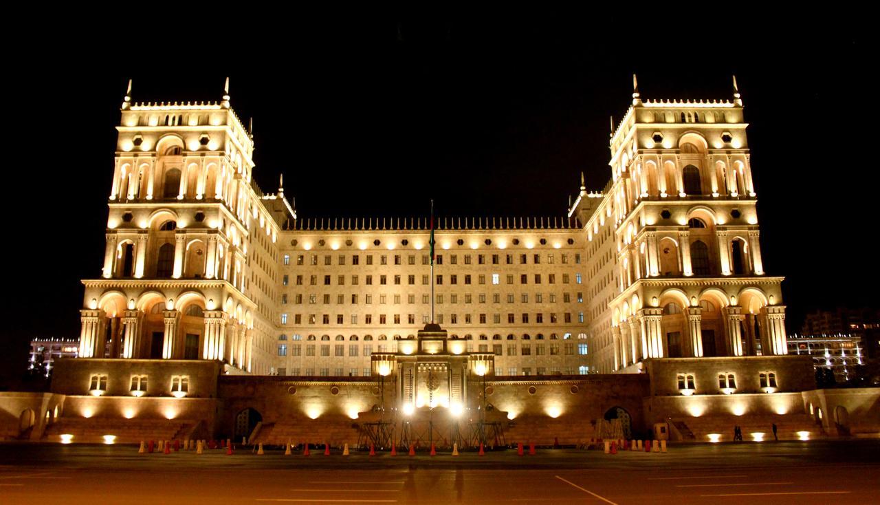 Caspian Ulduz Hotel บากู ภายนอก รูปภาพ