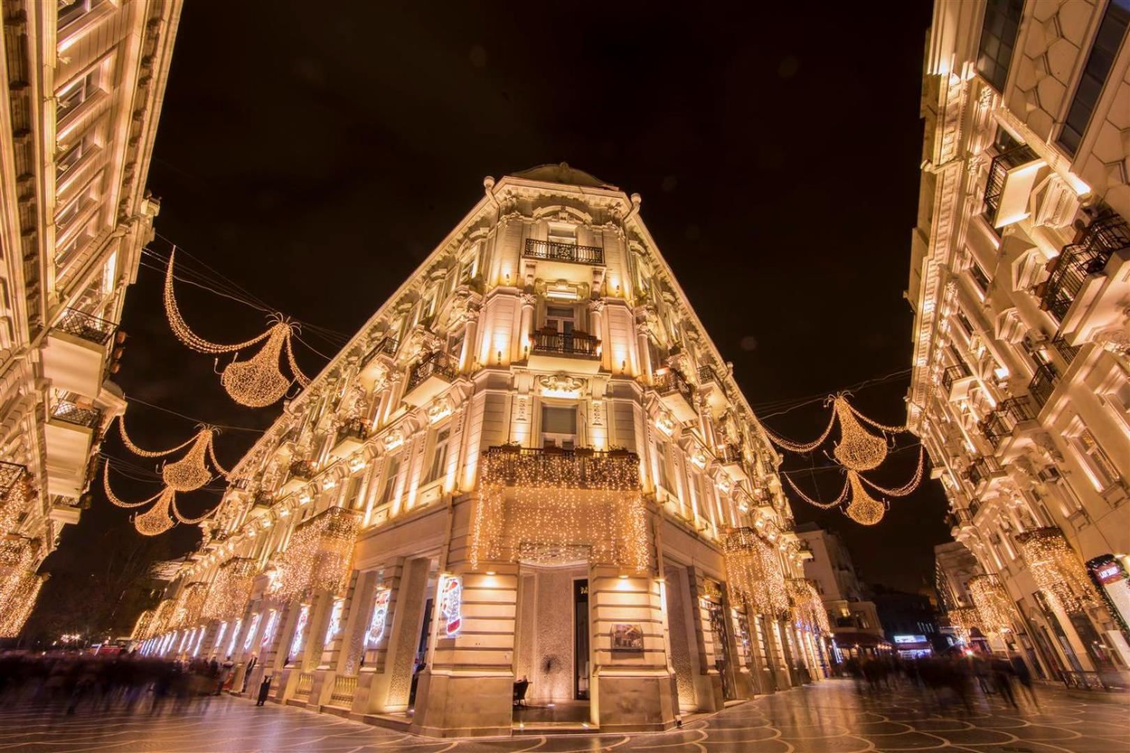 Caspian Ulduz Hotel บากู ภายนอก รูปภาพ