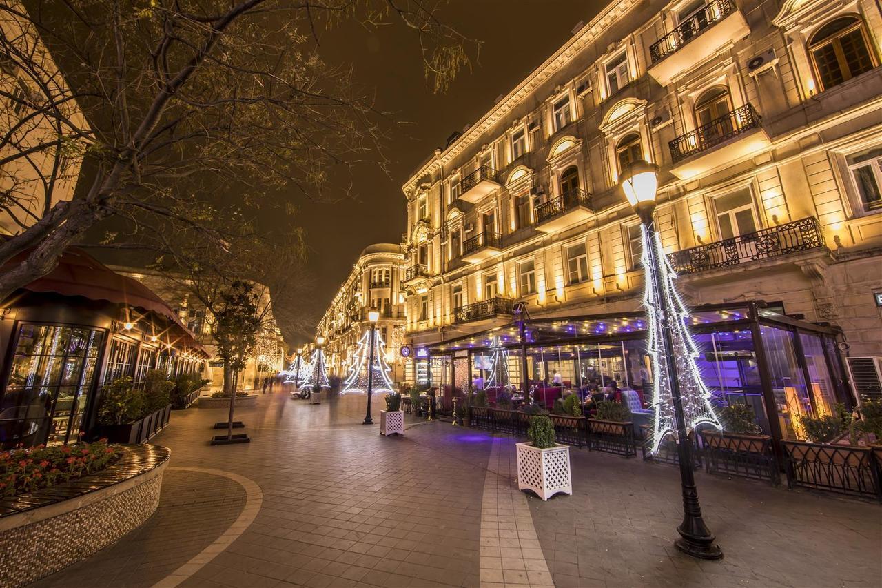 Caspian Ulduz Hotel บากู ภายนอก รูปภาพ